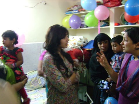 Pratyusha Support has been associated with Lakshmi Neuro Center that works for hemophilia patients. Celebrating Christmas with the children there